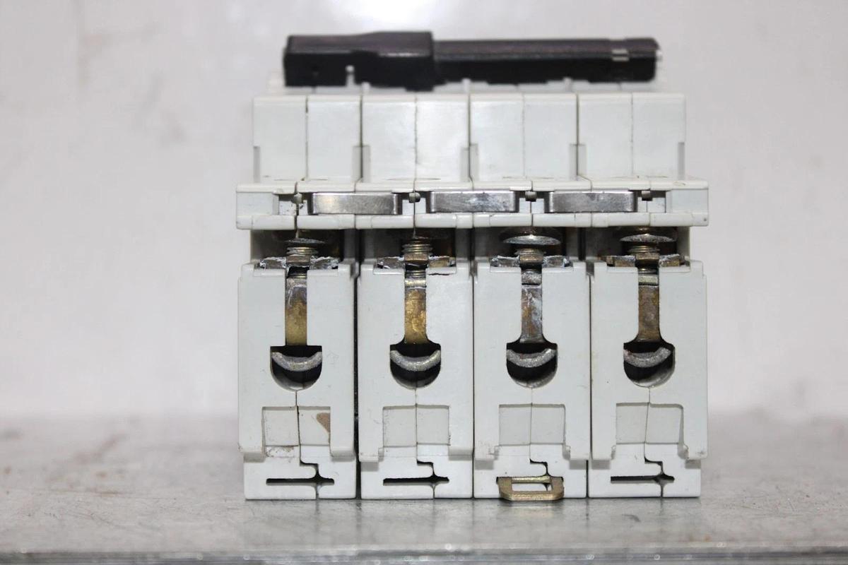 Used ABB CIRCUIT BREAKER 4-POLE 400 VAC **WARRANTY INCLUDED**