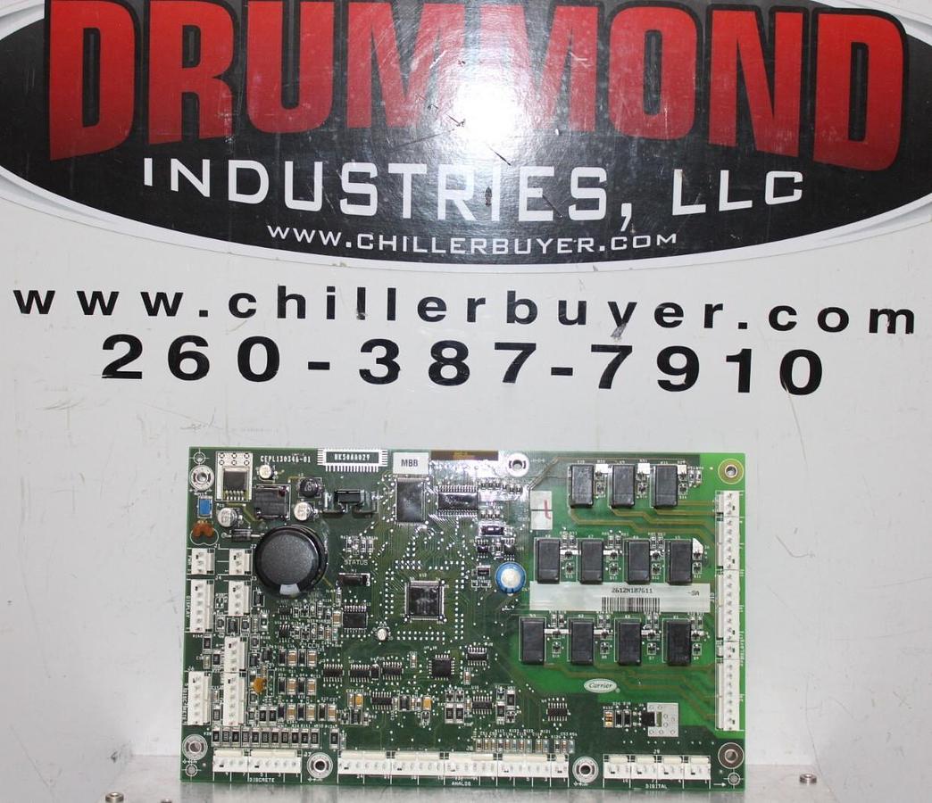 Used CARRIER HVAC CHILLER CONTROL BOARD CEPL130346-01 CEBD430346-08A HK50AA029