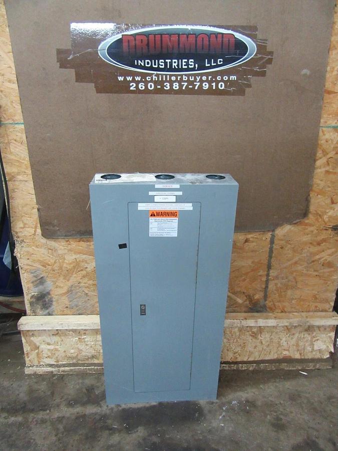 Used 225 AMP SQUARE D NQOD / QO / QOB PANELBOARD PANEL MLO 3 PH 4 W 208Y/120 V E3