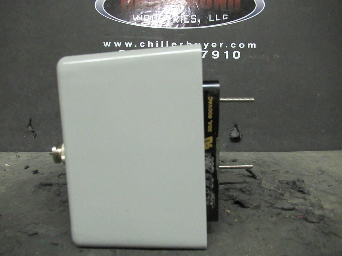 Used THE STATES CO MULTI-AMP CORP 1 POLE TEST SWITCH WITH ENCL 30A 600V C2-401-K-B GE