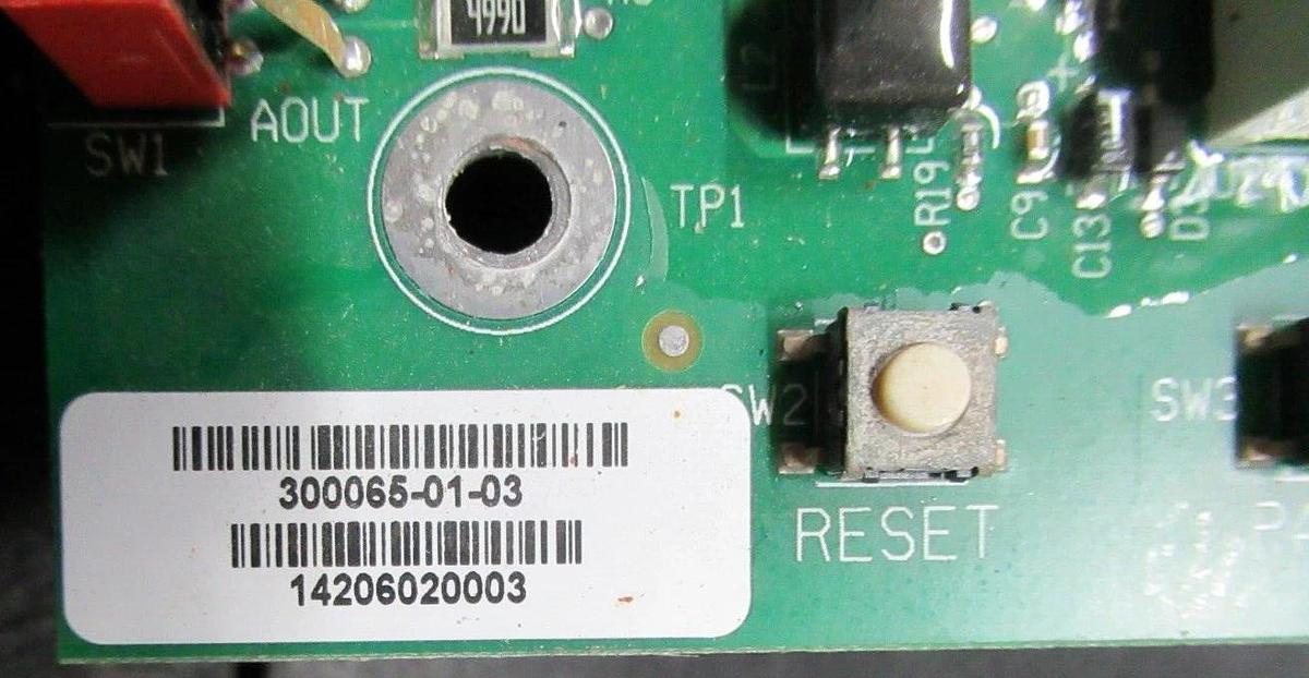 Used BENSHAW REDISTART VFD STARTER BOARD 300065-01-03 SOFTWARE: 810039-01-02