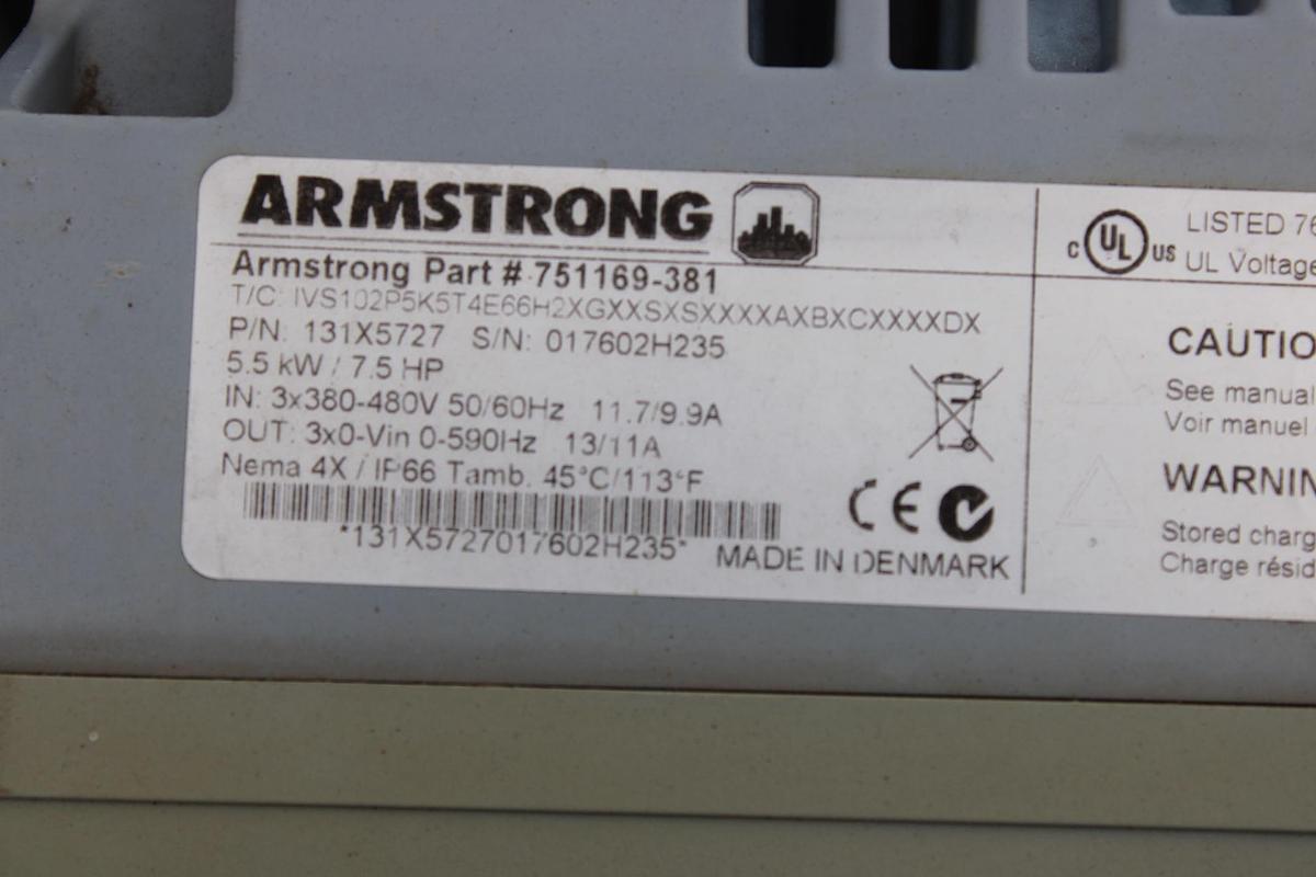Used HAMMOND SENTINAL TRANSFORMER SG3C0150KD 150 KVA 480V HIGH 240V LOW 3-PHASE NEMA 3R