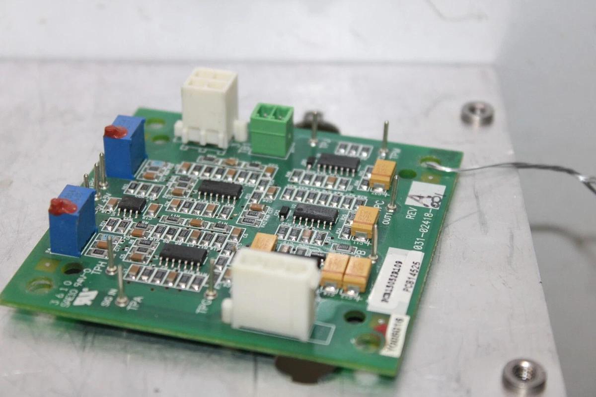 Used YORK HVAC CHILLER CIRCUIT BOARD 031-02418-001 REV. A **WARRANTY INCLUDED**