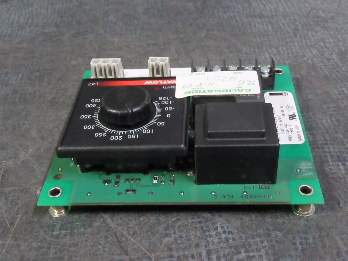 Used WATLOW TEMPERATURE CONTROLLER 120 VAC -125 TO 425°F   MODEL: 147E-1610-1100