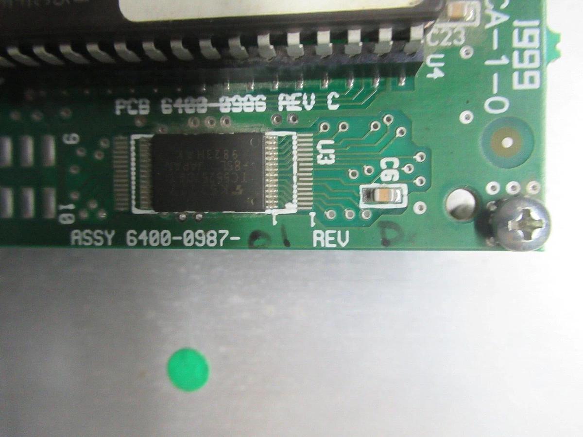 Used TRANE ADAPTIVE CHILLER CONTROL INTERFACE 6400-0987-01 **WARRANTY INCLUDED**