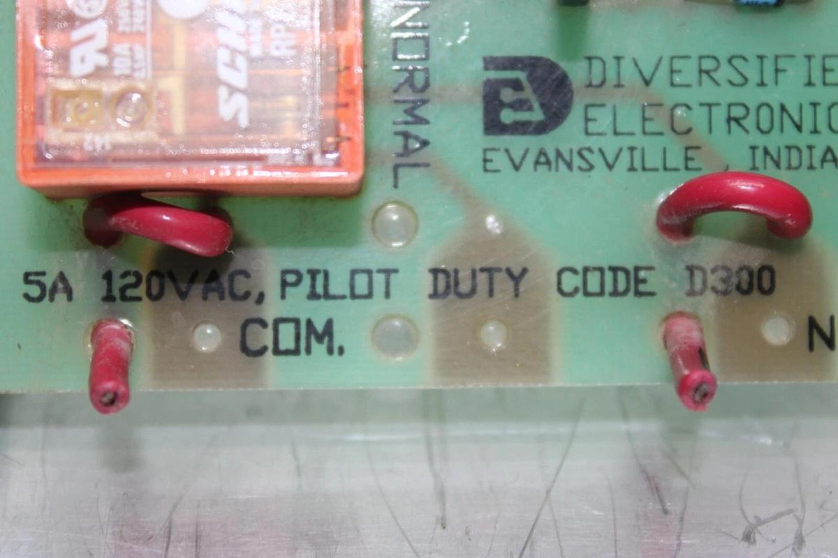 Used DIVERSIFIED ELECTRONICS IGNITION CIRCUIT BOARD X13310096-002 SP-0172-02