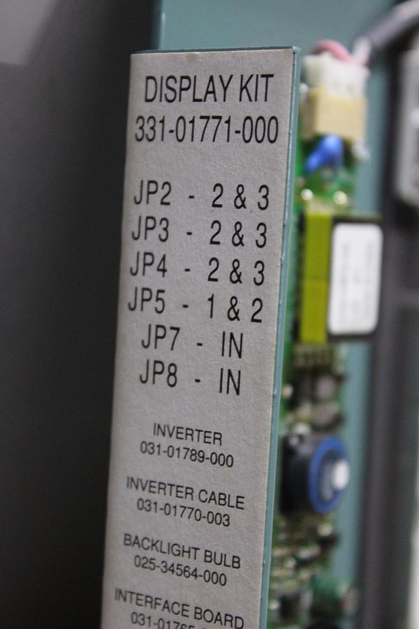 Used YORK CHILLER DRIVE CONTROL LCD DISPLAY KIT 331-01771-000
