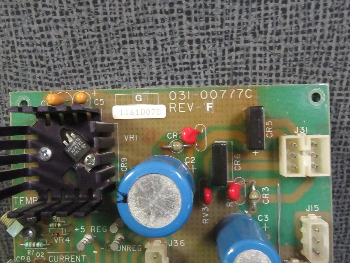 Used YORK STARTER CIRCUIT BOARD ASSEMBLY  MODEL: 031-00777C REV F **WARRANTY**