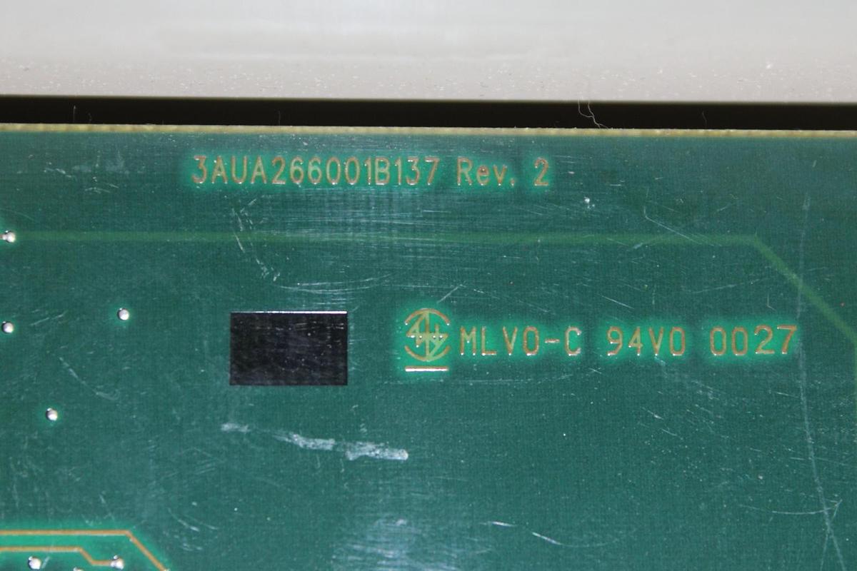 Used ABB VARIABLE SPEED DRIVE BYPASS CONTROLLER 3AUA268001B346 3AUA266001B137 REV. 2