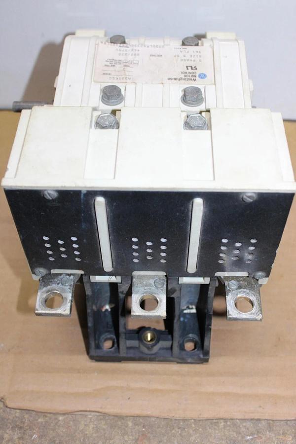 Used WESTINGHOUSE CONTACTOR A201KGC MODEL J NEMA 5 361 AMP 600V **WARRANTY**