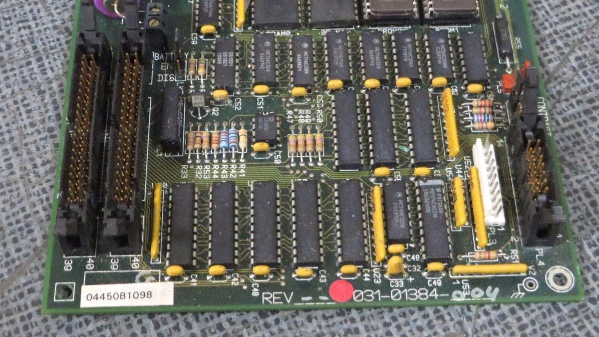 YORK ADVANCED PROCESSOR CARD 2 MODEL: 031-01384-004 **WARRANTY**