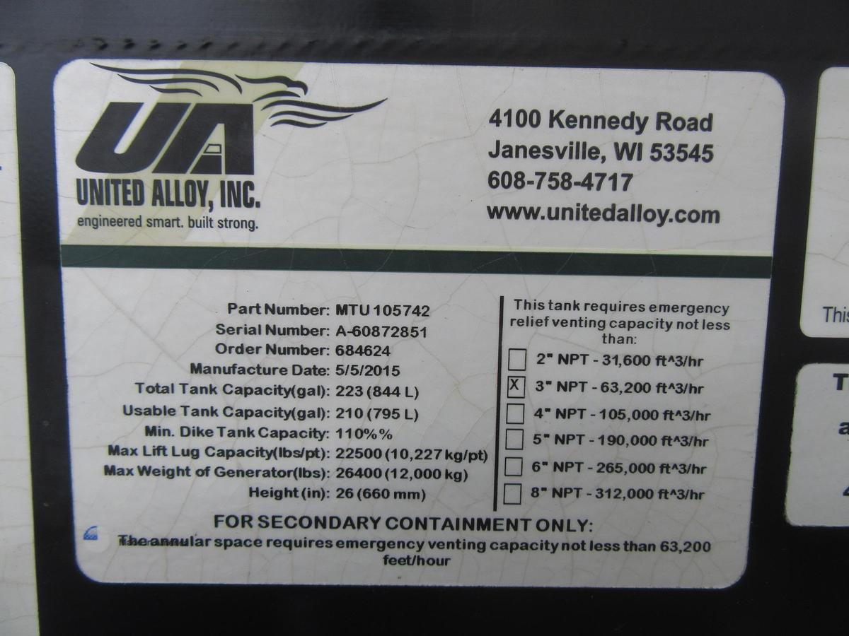 Used 50 KW DIESEL GENERATOR MTU 120/240 V JOHN DEERE SOUND ENCLOSED 329 HRS VIDEO