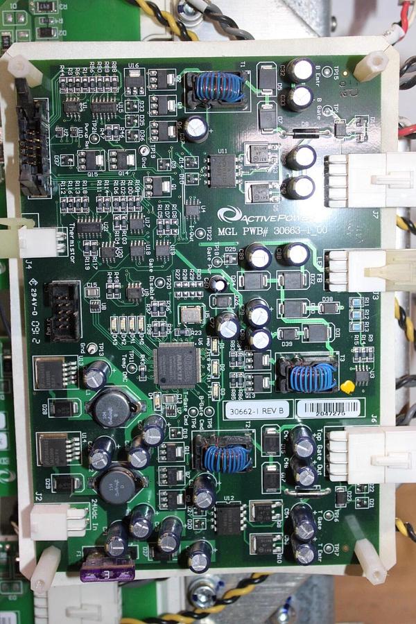 Used ACTIVE POWER UPS MODULE 1820751 REV. A W/ 30662-1 REV. B & 30646-1 REV. A