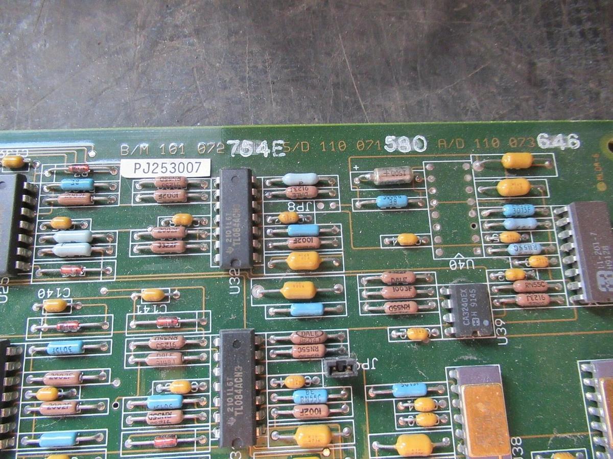 Used EXIDE S6000 ANALOG CIRCUIT BOARD 118302581 B 101072754 REV E 110071580 110073646