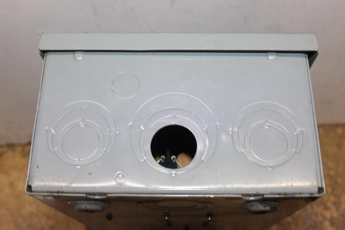 Used SQUARE D HEAVY DUTY SAFETY DISCONNECT SWITCH H362 60 AMP 600 VAC *WARRANTY*