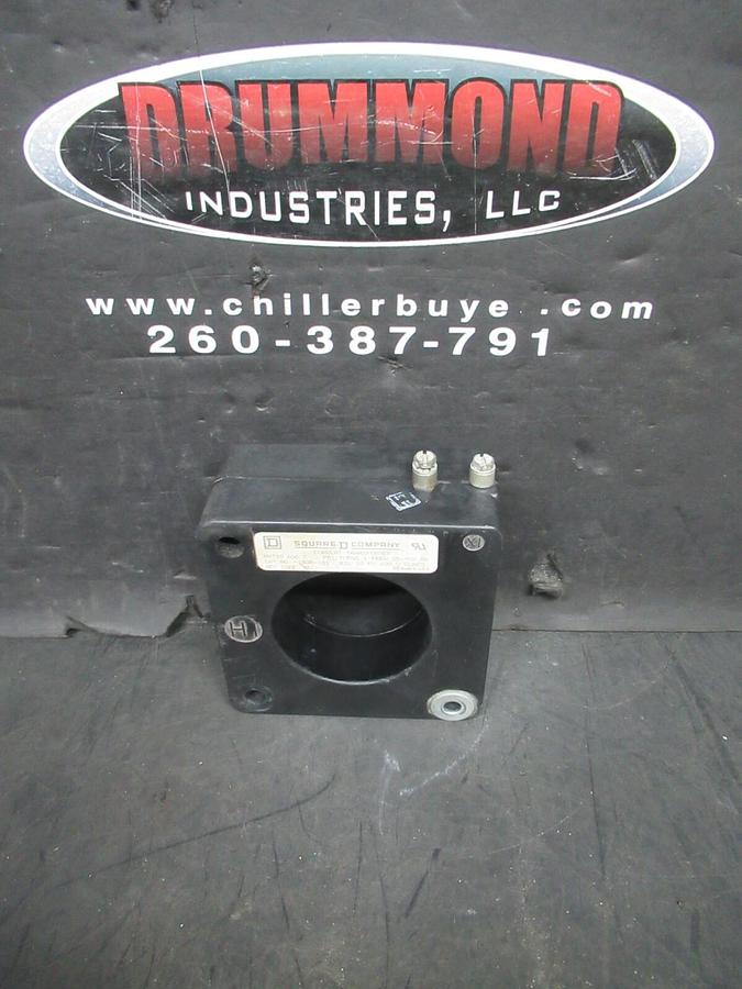 Used SQUARE D CURRENT TRANSFORMER 180R-601 RATIO: 600:5 25-400 HZ 10 KV 600 VOLT