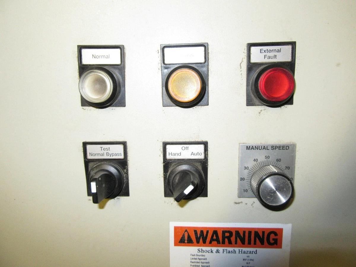 Used ABB VARIABLE SPEED DRIVE H501020400 ACH501-020-4-00P2 480V 20 HP 27 AMP