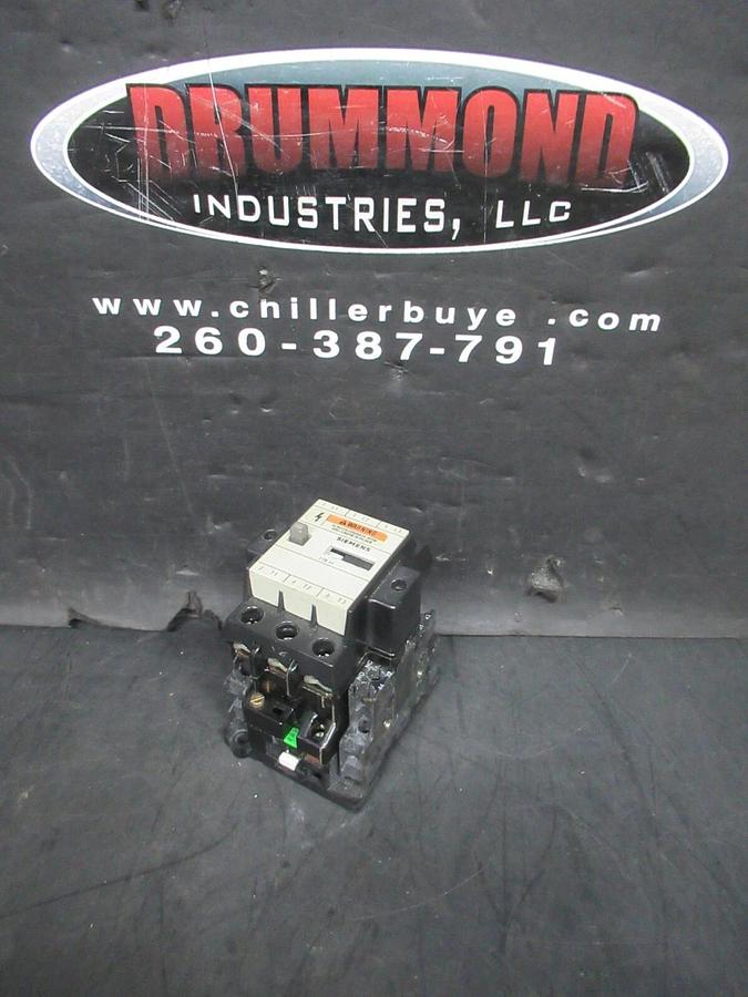 Used SIEMENS CONTACTOR CDB48*3 600 VAC 45 AMP 110/120 V COIL **WARRANTY**