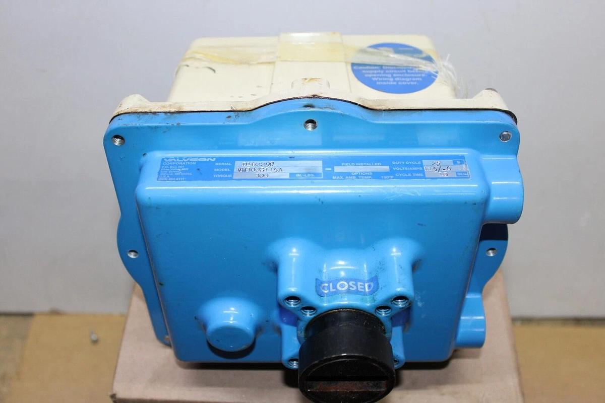 Used VALVCON ACTUATOR VW300S115A 300 IN-LBS 115V 0.6 AMP 10 SEC CYCLE *WARRANTY*