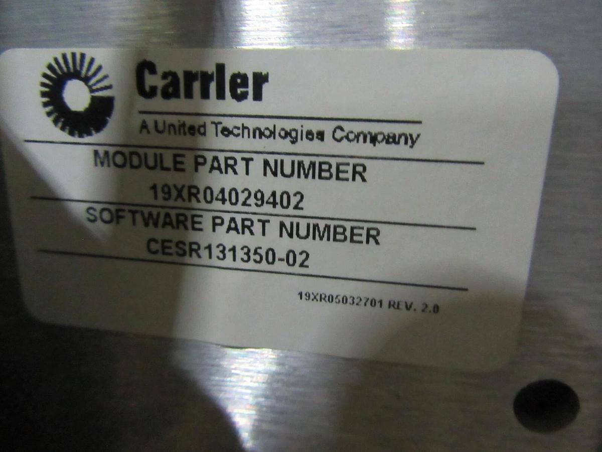 Used CARRIER COMFORT NETWORK ENCLOSURE 19XRV5757445LDH64 / 19XR04029402 CEPL130445-02