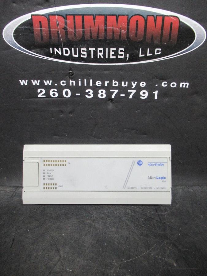 Used ALLEN BRADLEY MICROLOGIX1000 1761-L32BBB SER. D 30 VDC 1.5 AMP **WARRANTY**