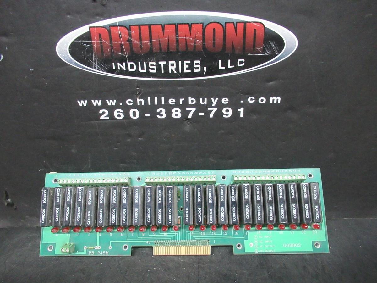 Used CROUZET DIGITAL I/O RELAR CIRCUIT BOARD PB-24SM **WARRANTY INCLUDED**