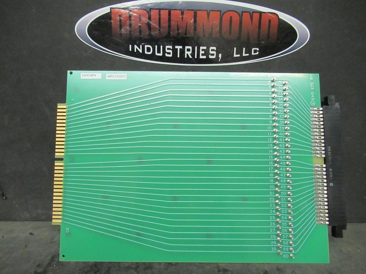 Used EXIDE ELECTRONICS 101071874 EXTENSION BOARD MODULE 118 303 049 REV B QM072007