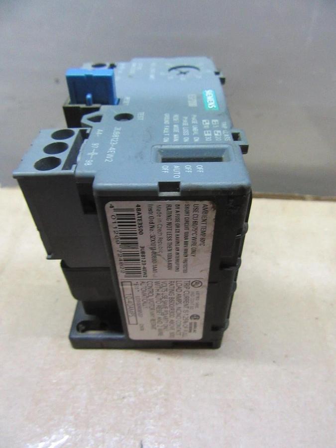 Used SIEMENS ELECTRONIC OVERLOAD RELAY PROTECTION ESP200 48ATE3S00 10-40 AMP