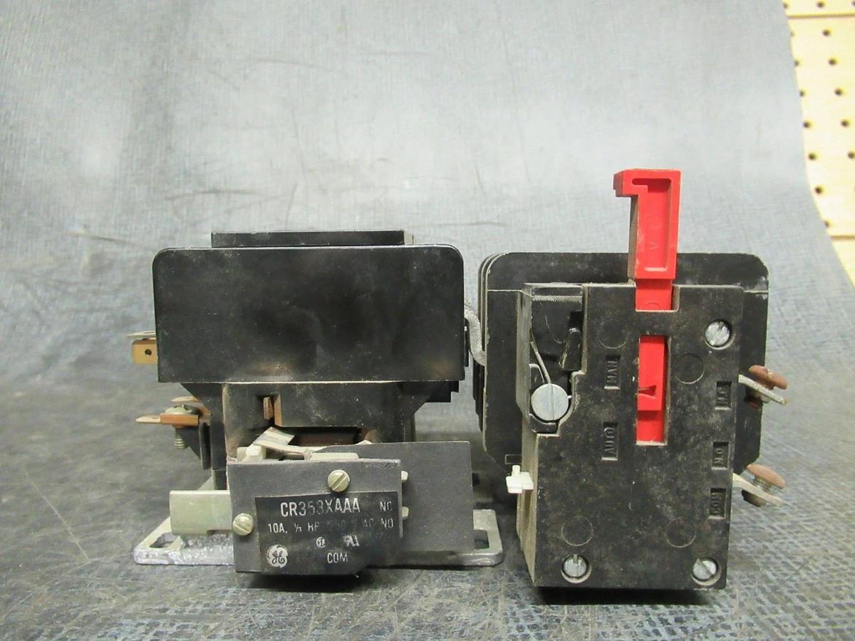 Used GE STARTER CR354AC3A*4B 30A 600V 3-POLE 3-PHASE *WARRANTY INCLUDED*