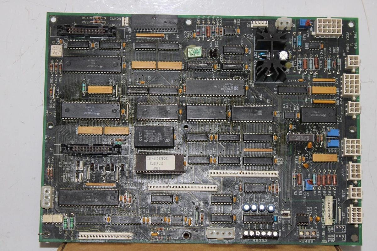 Used YORK HVAC CHILLER CONTROL CIRCUIT BOARD 031-01065E002 REV. A *WARRANTY INCLUDED*