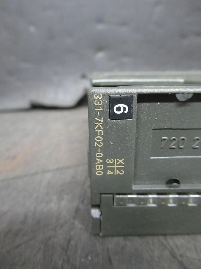 Used SIEMENS SIMATIC S7 INPUT MODULE 6ES7-331-7KF02-0AB0 **WARRANTY**