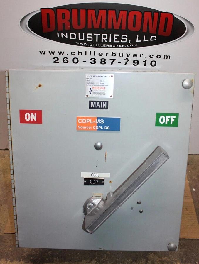 Used ITE FUSIBLE PANELBOARD VACU-BREAK DISCONNECT VMS325B 400 AMP 240 VOLT 3-PHASE