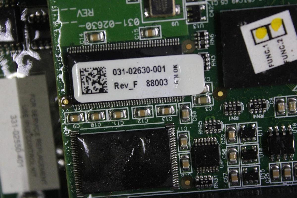 Used YORK HVAC CONTROL I/O CIRCUIT BOARD 031-02550-000 REV. L W/ 031-02630-001 REV. F