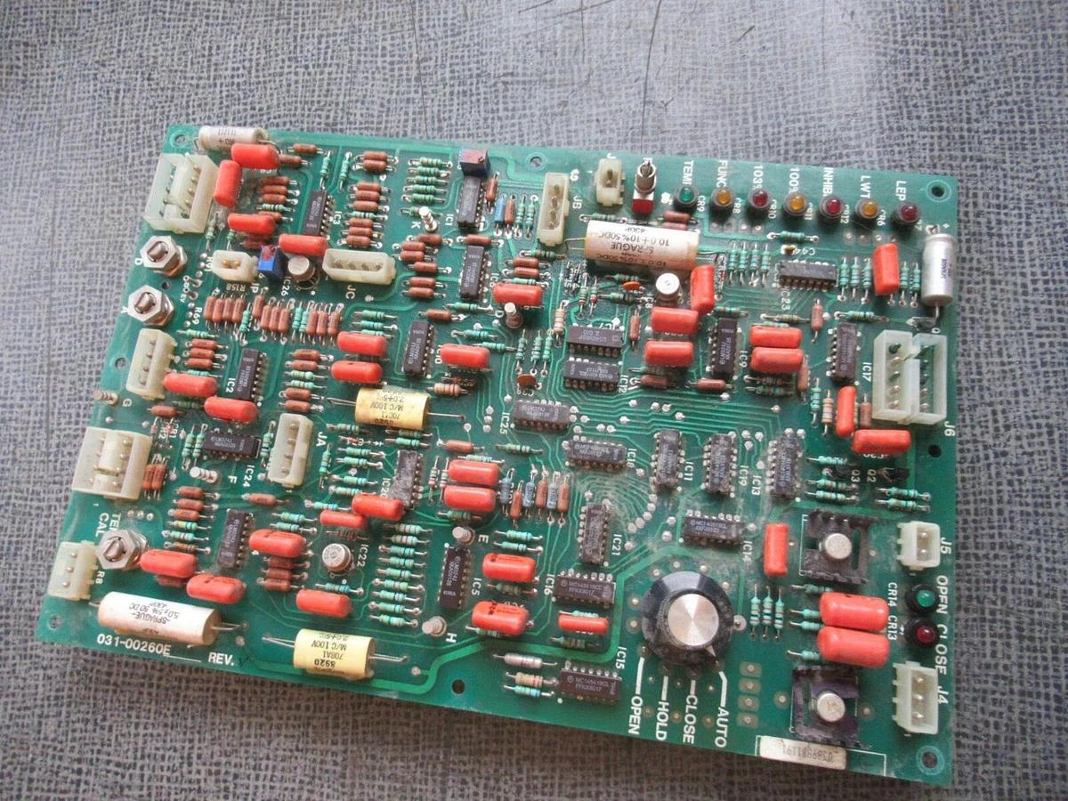 Used YORK CHILLER STARTER CIRCUIT BOARD 031-00260E014 REV. V **WARRANTY INCLUDED**