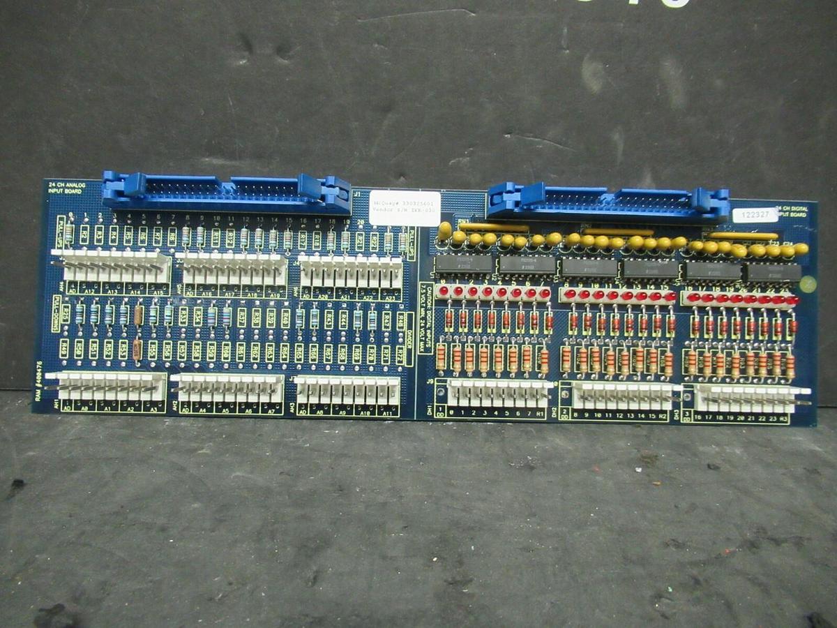 Used MCQUAY 24 CHANNEL ANALOG INPUT BOARD CIRCUIT BOARD 330325601 RAM# 400476