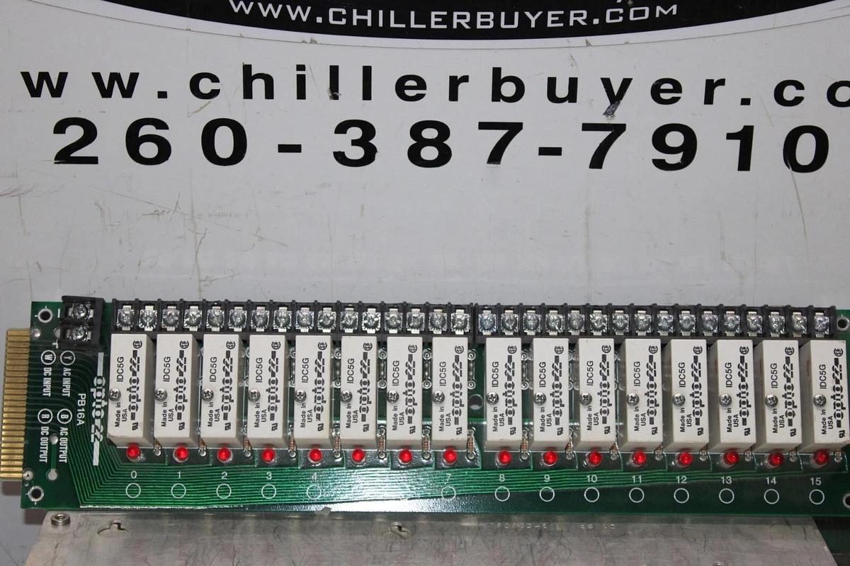 Used OPTO 22 RELAY CIRCUIT BOARD PB16A **WARRANTY INCLUDED**
