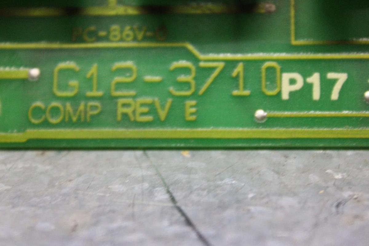 Used LIEBERT CONTROLLER CIRCUIT BOARD G12-3710 REV. E **WARRANTY INCLUDED**