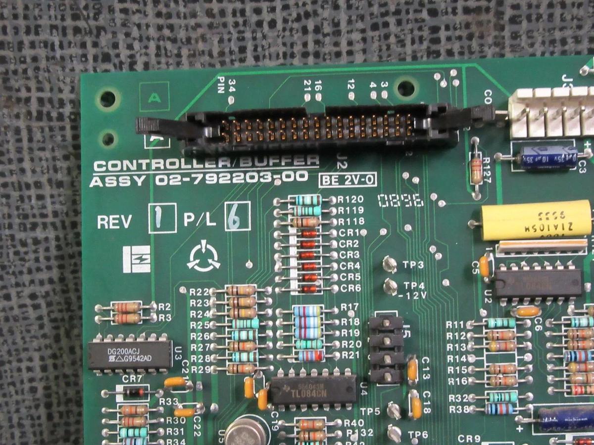 Used LIEBERT CONTROLLER / BUFFER ASSY 02-792203-00 REV 1 P/L 6 *WARRANTY INCLUDED*