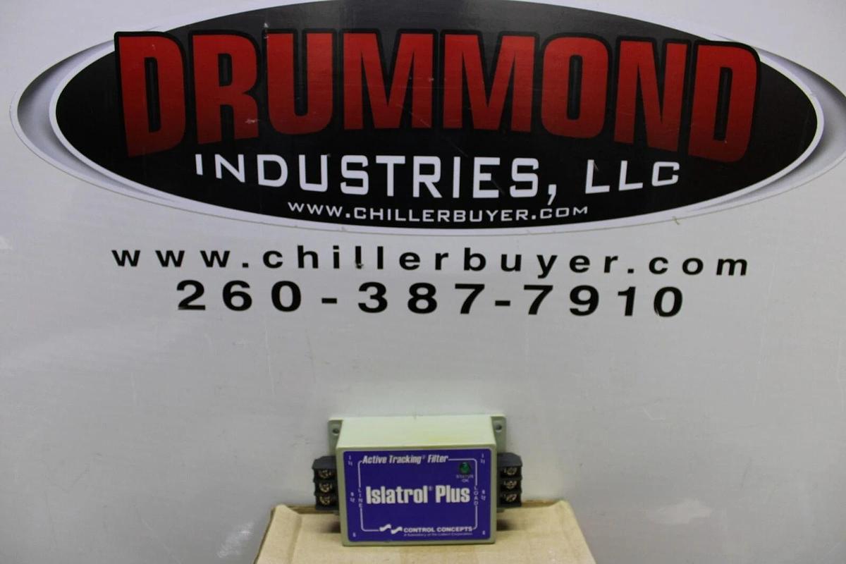 Used CONTROL CONCEPTS ACTIVE TRACKING ISATROL PLUS IC+105 120 VAC 5 AMP **WARRANTY**