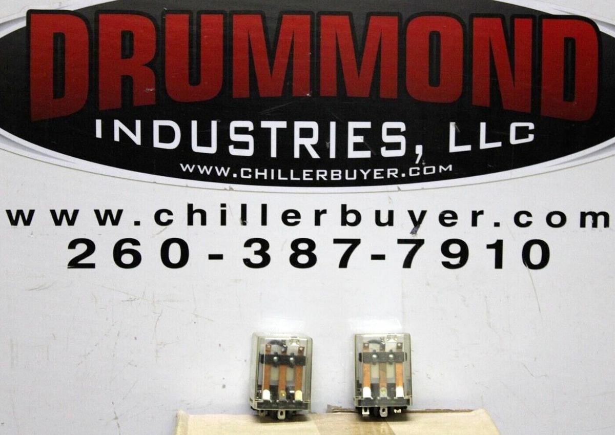 Used LOT OF 2 MIDTEX RELAY 157-21T1L3 120/240/600 VAC 5 AMP **WARRANTY INCLUDED**