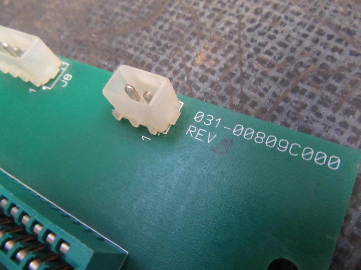 Used YORK CIRCUIT BOARD CARD SLOT 031-00809C000 REV B **WARRANTY INCLUDED**