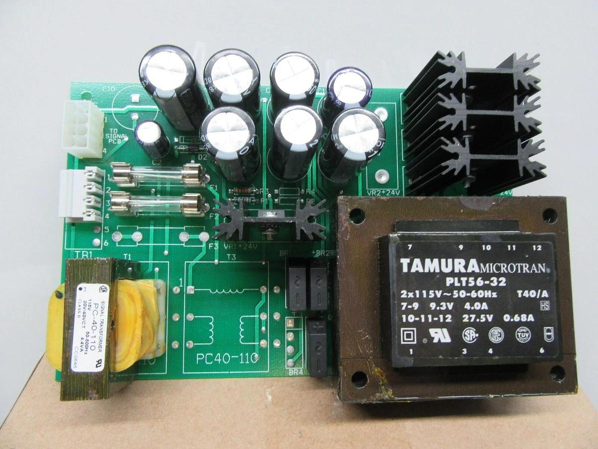 UNITED POWER CORP POWER SUPPLY CIRCUIT BOARD 0727066AT PCB-10002 W/ PLT56-32