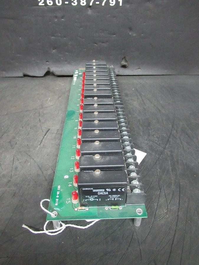 Used CROUZET PB-16 DIGITAL I/O RELAY CIRCUIT BOARD **WARRANTY INCLUDED**