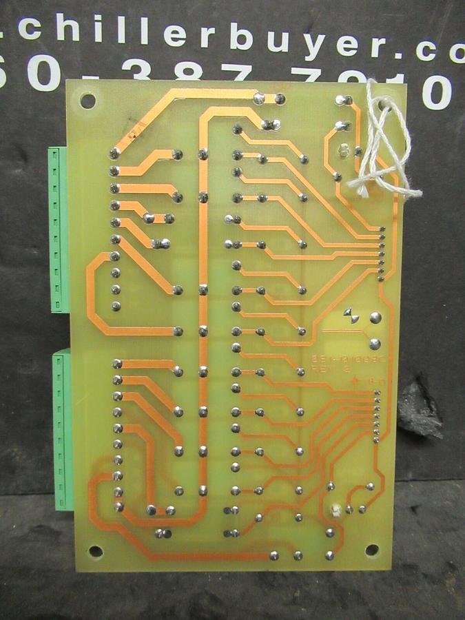 Used YORK CHILLER CIRCUIT BOARD CONTROL CARD 031-01093C REV 2 031-01093C00 REV B