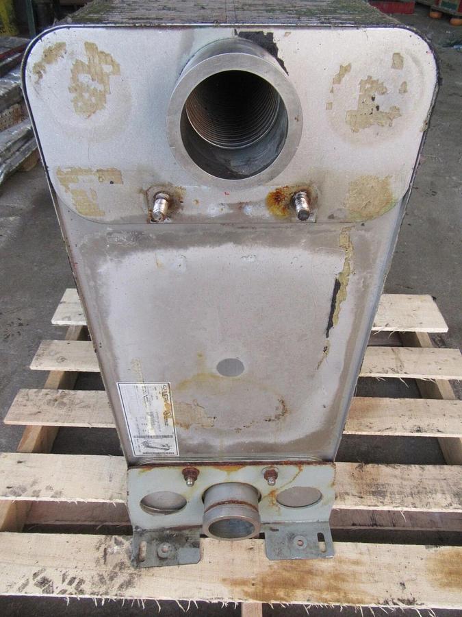 Used SWEP DP400H X 136/1P-SC-M TRUE DUAL CHILLER EVAPORATOR 316 STAINLESS 126 PLATES