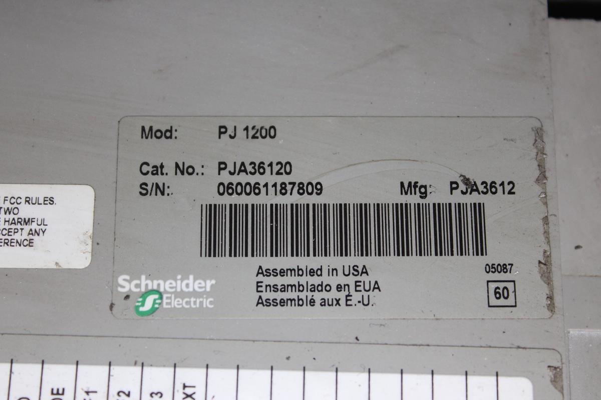 Used SQUARE D I-LINE CIRCUIT BREAKER MA36400 400 AMP 600 VAC 3-POLE