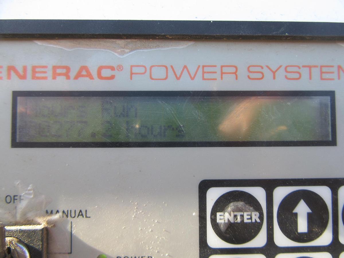 Used 30 KW DIESEL GENERATOR GENERAC 120/240 VOLT SINGLE PHASE 277 HOURS VIDEO WE SHIP
