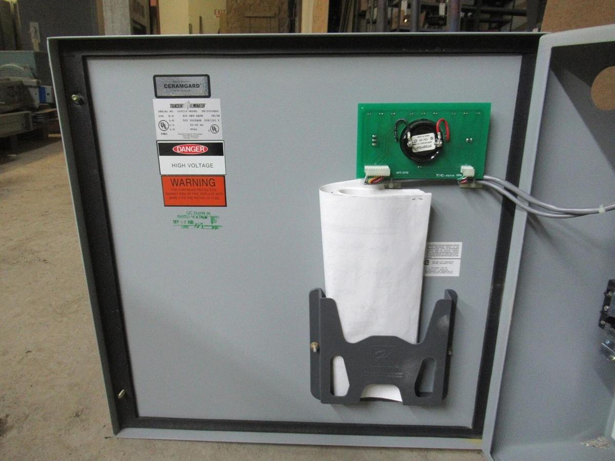 Used ADVANCED PROTECTION TECHNOLOGIES ASCO TRANSIENT ELIMINATOR TE/2000XHP 208/120 Y