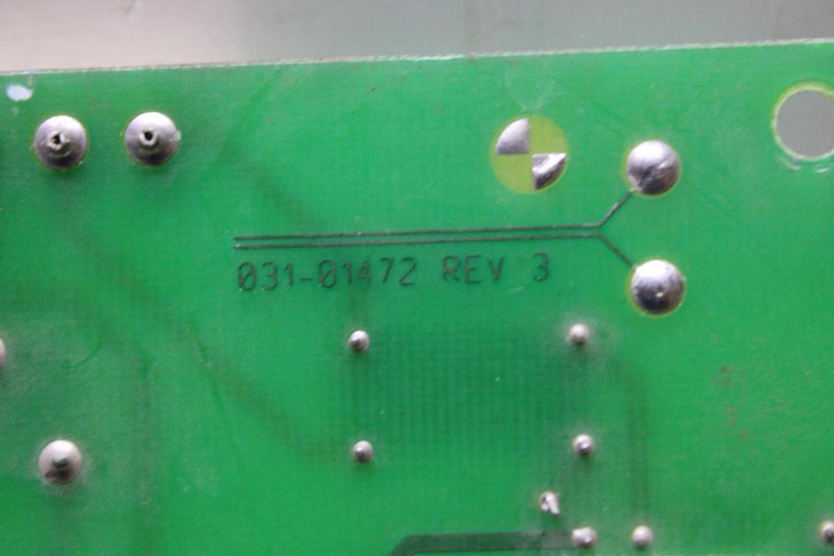 Used YORK HVAC CHILLER SCR TRIGGER CIRCUIT BOARD 031-01472-000 REV. E **WARRANTY**