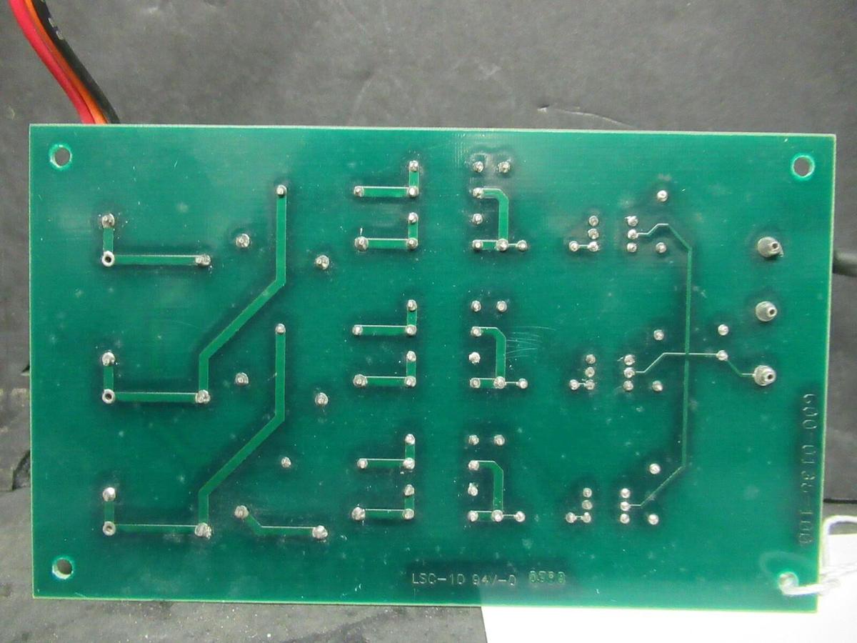 CURRENT TECHNOLOGY INDICATOR BOARD 600-0138-100 600-0138-002 **WARRANTY**
